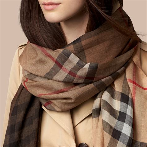 burberry wool silk scarf.